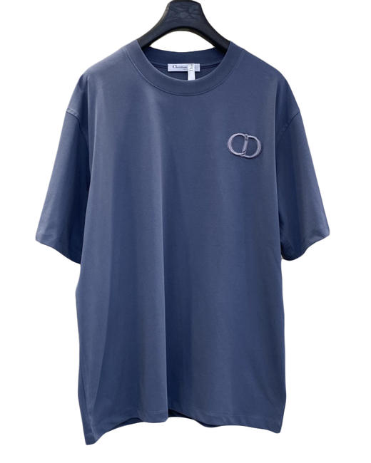 中性款logo刺绣棉质短袖T恤la010 商品图0