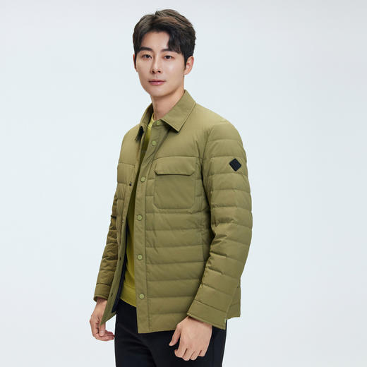 【门店同款&鸭绒】圣得西2025年冬季男士保暖翻领夹克羽绒服
 商品图1