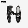 MIO米奥女鞋2026春季新款蝴蝶结一字带玛丽珍圆头褶皱单鞋羊皮革M261461308 商品缩略图3