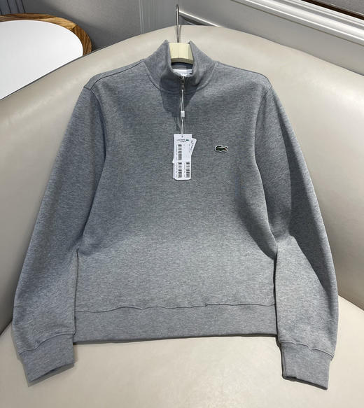 原单正品鳄鱼半拉链卫衣121702 商品图7