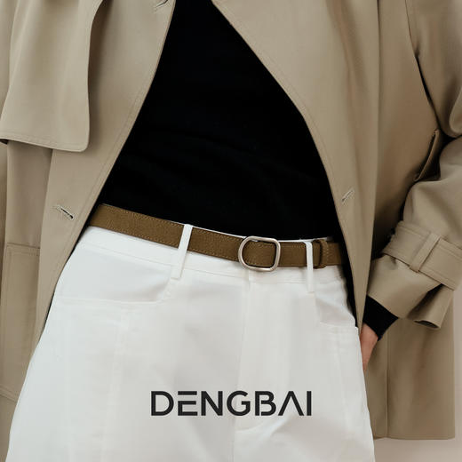 登白DENGBAI 雪花绒无孔牛皮腰带【本商品不支持用券】 商品图0