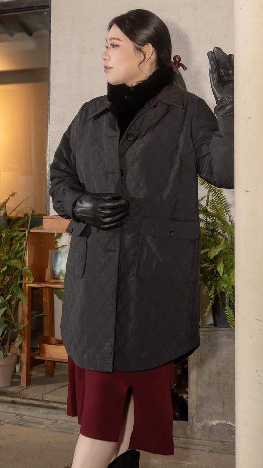 一周发货【真狐狸毛围脖】外狐绒蓬松飘逸·内獭兔细密亲肤｜74cm长冬季双层奢华围脖13cm宽幅｜双面不同质感｜冬日氛围感叠搭利器 商品图8