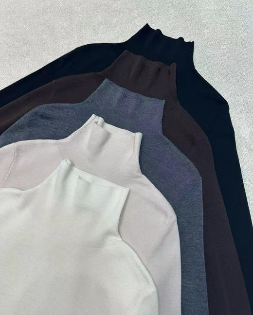 半中高领打底羊毛衫 商品图6