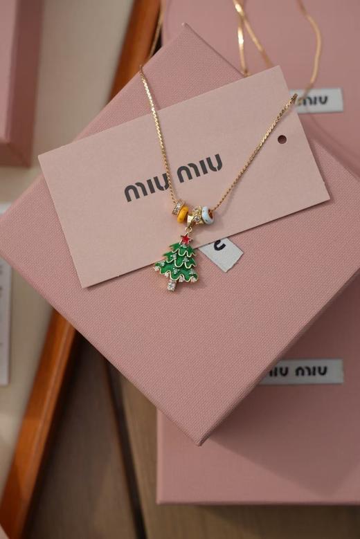 贸易公司订单！miu圣诞系列 许愿树锁骨链! 商品图0