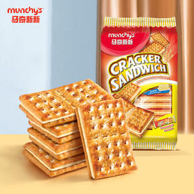 马奇新新马来西亚进口奶油夹心苏打饼干零食休闲食品点心270g独立小包 /休闲食品 /饼干 /苏打饼干