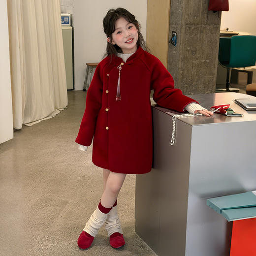 冬日氛围感【麦乐拉 马年儿童双旦服】外套款 喜气洋洋  心动穿搭 商品图9