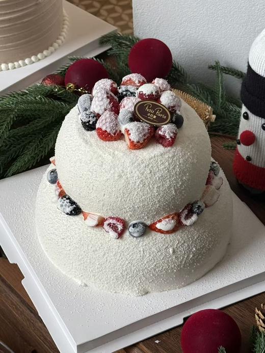 雪顶草莓丝绒多层蛋糕（新） 商品图0