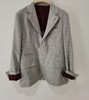 男款麻料薄款西装外套hu006 商品缩略图0