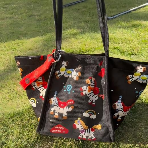 【JACOPONNUS元宝托特包】2026年新款马上好运帆布包托特包 百搭文艺女生单肩包 时尚通勤 ZXT 商品图3