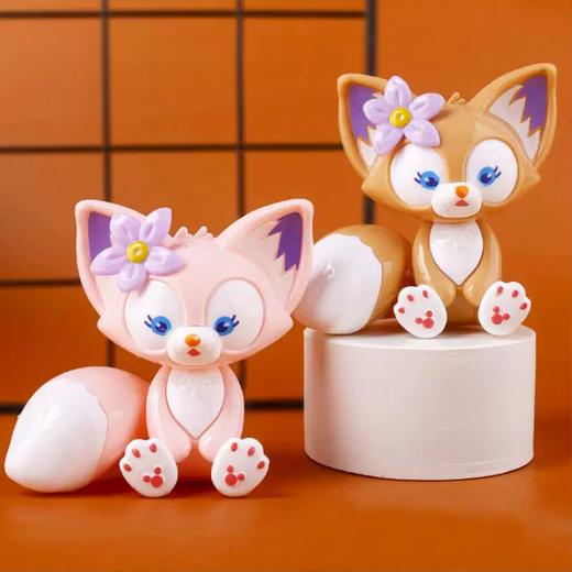 装饰摆件 塑料玲娜贝儿 棕色/粉色 卡通玲娜贝儿空心装饰摆件 商品图0