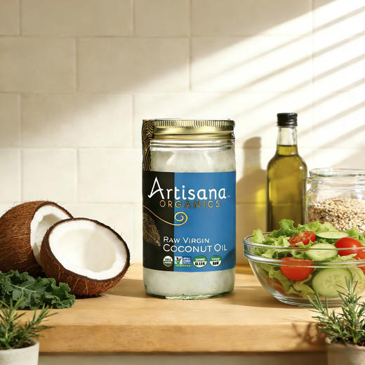 Artisana, 有机初榨椰子油 414ML 商品图2