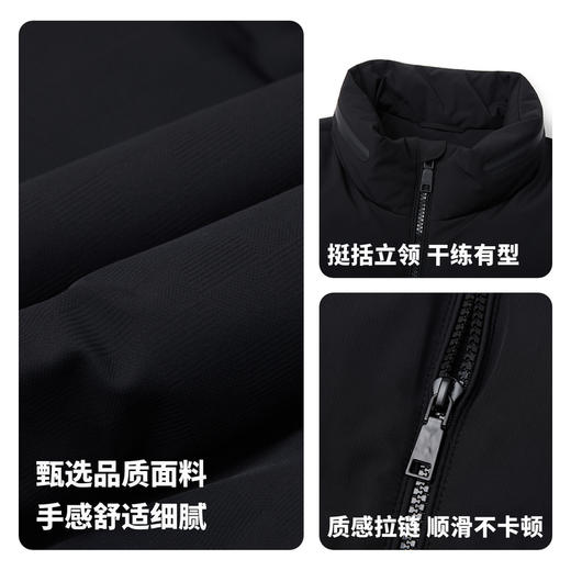 【门店同款&鸭绒】圣得西2025年冬季男士立领保暖羽绒服 
 商品图4