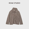 ROMI STUDIO阿尔巴卡羊驼毛牦牛绒混纱松弛毛织外套 RWCAW86500 商品缩略图0