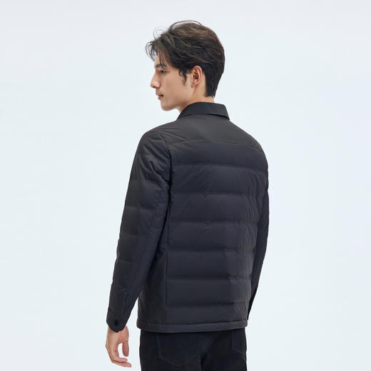 【门店同款&鸭绒】圣得西2025年冬季男士保暖舒适翻领羽绒服 
 商品图3