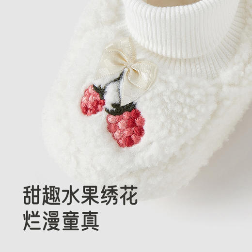 【商场同款】英氏婴儿脚套布鞋护脚企鹅树莓休闲可爱秋冬保暖新款 商品图3