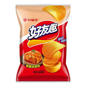 B075 好有趣韩国泡菜味薯片70g