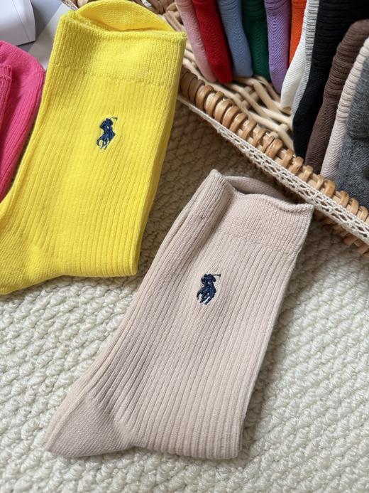 点此购买 拉夫劳伦女士经典小马多巴胺彩色棉袜 xj 338086 商品图8