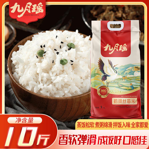 湖北丝苗米九月瑶长粒大米庄品健米业5kg 商品图2