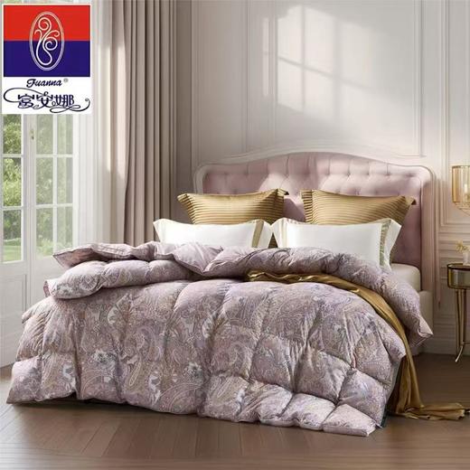 【春上新】10楼  富安娜   95%白鹅绒冬被 / 咖啡  吊牌价15800-16800元   活动价 2999元 商品图0