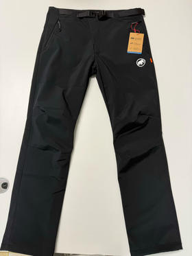原单正品 MAMMUT猛犸象 男士加绒软壳长裤！独家正品！
S-XXL。偏大