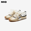 MIO米奥德训鞋2026春季新款运动芭蕾珍珠蝴蝶结纱带薄底休闲鞋女M261560804 商品缩略图2