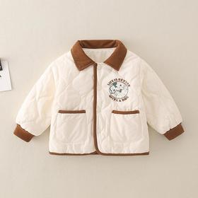 秋冬季新款新生儿上衣外套婴儿衣服宝宝加厚棉服保暖衣小童外出服