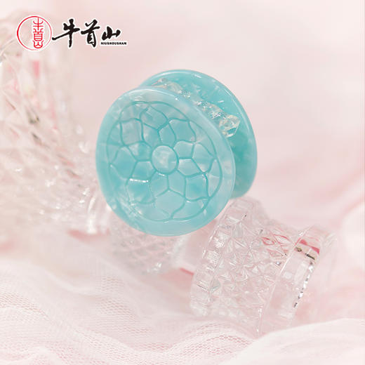 牛首山文创好事莲莲抓夹穹顶星空侧边夹古风发夹飞天琵琶抓夹发饰 商品图1