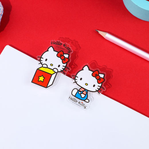 广博凯蒂猫款便利贴+亚克力夹套装/花色随机一个 商品图4
