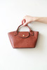 牛皮手工斜挎包，短柄法式背包。金属长肩带优雅单肩包女C121760 商品缩略图4