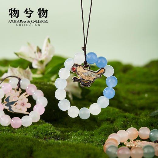 物兮物 工艺美术系列 草莓小偷手机链 商品图0