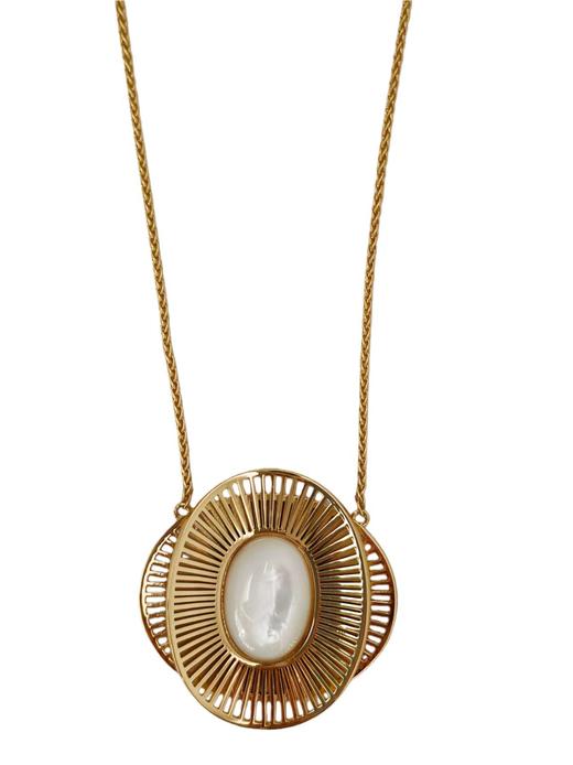 SOL DE VERANO 龙达白贝母项链 商品图1