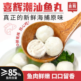 喜辉鲜弹嫩滑潮汕鱼丸-Y