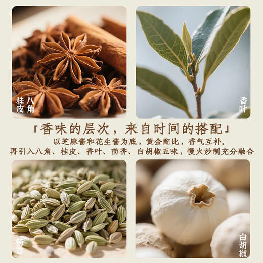 五香芝麻蘸料 植物配方净素 拌面火锅蘸料 商品图3