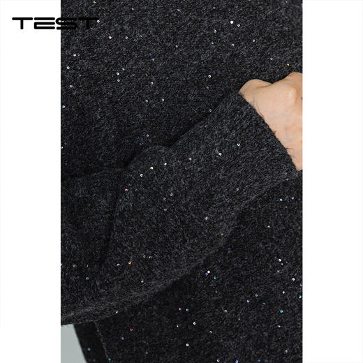 冬上新时尚宽松设计感气质柔软毛衣1254142 商品图3