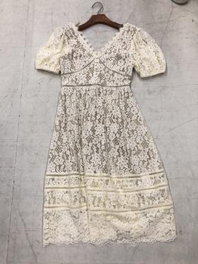 【直播专供款】ENJOY夏季V领蕾丝连衣裙 141796719