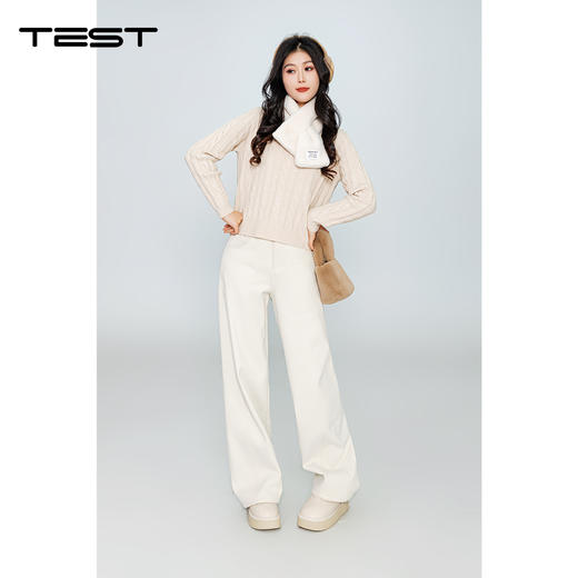 冬上新时尚气质阔腿百搭牛仔裤3254083 商品图2