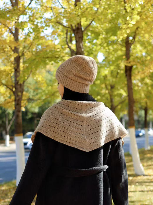 部分预售5天【绞花羊绒帽子】显脸小的款式 耐看10年的经典 商品图6