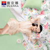 富安娜（FUANNA）七孔抗菌印花夏被-巧若芙蓉203*229cm 商品缩略图5