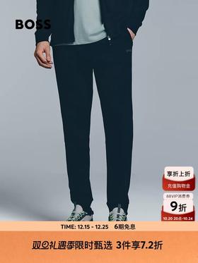 B0SS冬季男时尚运动休闲纯棉针织奥立绒卫裤休闲裤