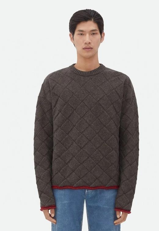 男款编织羊毛针织毛衣hu005 商品图3