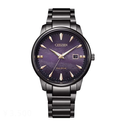 西铁城/CITIZEN 星河紫色盘光动能情侣腕男表BM7595-89X 商品图1