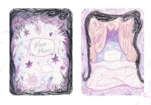 锦江丨马老毛子丨满天星圆角小卡-nightnight 商品图0