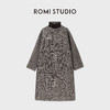 ROMI STUDIO"quiet luxury“腔调穿搭混纺人字纹大衣外套 23AWW739 商品缩略图0