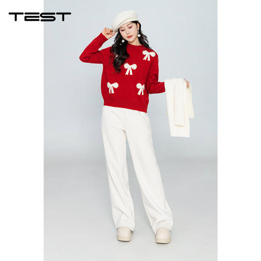 冬上新时尚氛围感气质柔软百搭毛衣1254155 商品图1