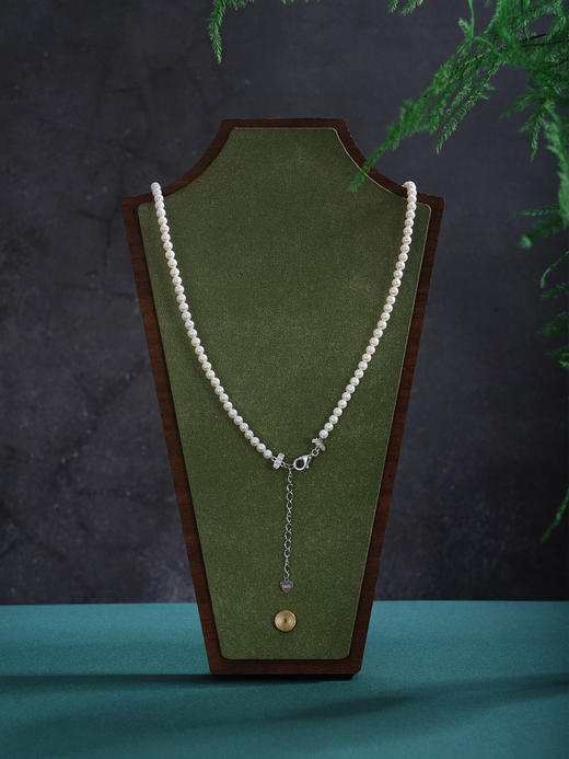 子佩集【佳人玫瑰】珍珠项链【MLTL001】3mm珠玫瑰花朵2512 商品图3