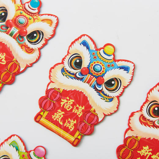 新春创意卡通磁吸冰箱贴醒狮暴富新年春节氛围装饰品 商品图2