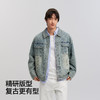 森柔|森马夹克男春季复古工装翻盖口袋外套通勤百搭宽松翻领上衣 商品缩略图1