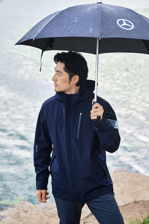 拇指白小衫三合一连帽外套 商品图2