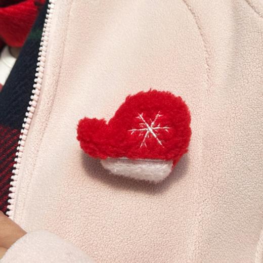 壁虎瑜伽【2512PJ474】百搭圣诞毛绒胸针 （5天发货） 商品图3