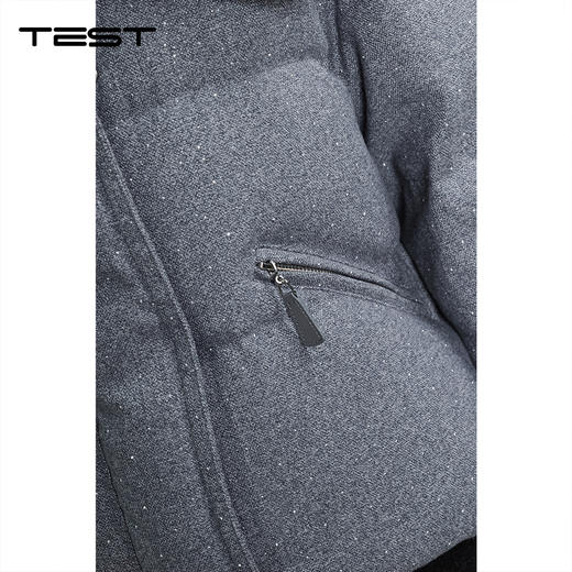 冬上新时尚气质肌理感闪片短羽绒2254015 商品图3